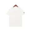 Мужская дизайнерская футболка белая повседневная вышивка одежды логотип черный o nece redon rother-рукава футболка для футболок для футболок для одежды