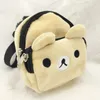 Cute Plush Dog Backpack with Pocket Bear Style Harness Saddle Cartoon Bag for Hiking Small Medium Large Dogs Chihuahua Yorkies French Bulldog Wholesale K07