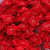 Dekoracyjne kwiaty wieńce 50pc/pudełko sztuczne wiśniowe mydło z kwiatem wiśni głowa walentynkowe prezent ślubny płatki ślubne przyjęcie weselne dom