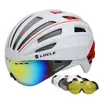 fahrradhelm mit brille