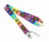 10pcs/Los Cartoon Game Lanyard für Schlüssel Lustige ID -Abzeichenhalterhalter mit Telefon Hangseilen Geschenk