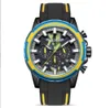 2133 Popular Hot Selling Men's Quartz relógios Tide marca Casual Sport 30m Impermeável à prova d'água luminosa cronógrafo luminoso relógios de silicone