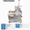 880W Commercial fresh meat slicer machine for pork beef lamb fish thickness adjustable