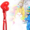 Winter Snowball Maker Clip Kids Party Outdoor Sand Snow Ball Mögel leksaker snöbollar slåss snögubbe klipp leksak för barn