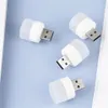 USB Plug Light Computer Mobiele Power Layging Small Book Lamps LED Oogbescherming Leeslampje Kleine ronde nachtlichten