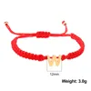 A-Z Letter Bracelet Simple Handmade Weave Men And Women Name Abbreviation Couple Jewelry Friendship Bracelet Party Gifts