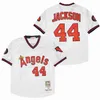 Retro Baseball 44 Jeremiah Jackson Vintage Jersey 30 Nolan Ryan Pullover All Stitched Team Navy Blue Grey White Beige Cool Base For Sport Fans Retire 1973 1982 1985