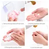 1 Box Portable Hand Wash Soap Paper Student Children Disposable Travel Home Mini Petal Soap Sheet Boxs Cleaning Bathroom Tools