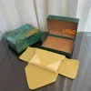 Titta på Boxes Cases Factory Leverantör Green Box Super Quality Original Inner Yttre klockor Män armbandsur Luxury Mens Watchwatch Caseswatch