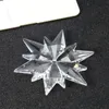 Kronleuchter Kristall Muy Bien Clear Snowflake Prism Anhänger Sonnenfänger DIY Auto Rückspiegel -Dekoration Zubehör Outdoor Decor Geschenkschand