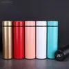 500 ml Smart Thermos Water Bottle LED Digital Temperatur Display Rostfritt stål Kaffer Termiska muggar KRAFLO Intelligent Isolation Cups