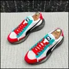 spring and summer Fashion Designer Men's Casual Shoes driving shoes net Breathable color stitching Lace Up Flats Male Walking Sneakers Zapatillas Hombre