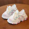 0-6 years old children's net shoes Baby Soft bottom non-slip Fashion Breathable Casual Light bottom Comfortable Toddler Sneakers G220517