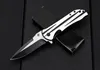 Butterfly Inknife DA67 Pocket Folding Knife 7Cr17Mov Blade Steel Handle Manual Release Cutter Camping Tactical EDC Survival Tool Knives a371