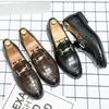 High Quality Loafers Men Shoes PU Solid Color Break Fashion Square Toe Classic Comfortable Casual British Outdoor Catwalk DH909