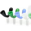 Farbiges Rauchzubehör, Glasschale, Kräuterhalter, 69 mm Durchmesser, 75 mm Höhe für Wasserpfeifen-Glasbong