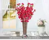 Decorative Flowers & Wreaths 100Pcs/lot Artificial Peach Cherry Blossom 65cm Silk Fake Home Wedding And Party Decoration Flores