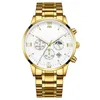 Cwp Mannen Horloges Militaire Leger Quartz Horloge Heren Topmerk Luxe Relogio Masculino Zon Maan Ster Stijl Clock236f