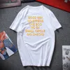 Funny Good Sex No Stress One Boo No Ex Small Circle Big Checks T Shirt Letter Print TShirt Back EU Size100% Cotton Shirt 220526