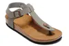 Hele nieuw arriva zomer kurk slippers plat strand sandalen indoor huis flip flops mannen dames platform sandalen casual schoenen 6022208
