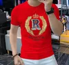 Camisetas masculinas 2022 nova camiseta de manga curta de verão com bordado de lantejoulas masculina camisa de gola redonda top fino vendas diretas da fábrica