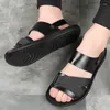 Sandaler sommar utomhus fritid 37-44 män trender tofflor icke-halkstrand inomhus glider modeskor mäns trafsandaler