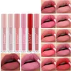 Lip Gloss Matte 12 Colors Long Lasting Waterproof Cosmetic Lipstick Make Up Tools