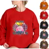 Dames hoodies sweatshirts dames pullover hiphop grunge kleren mode top ontwerp kerst Halloween 2022 esthetisch roze oversized blo