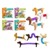 Pop Tube Fidget Decompression Toy Telescopic Variety Dog Stretching Toy Free to Stretch 360 Degrees Twist Kids Adult Toys