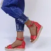 Sandals Wedges Shoes For Women High Heels Summer 2022 Flip Flop Chaussures Femme Platform Plus Size 35-43