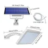 Leds Solar Licht Super Helle Einstellbare Beleuchtung Winkel Outdoor Solar Garten Lampe Wasserdichte Beleuchtung Für Wall Yard Straße J220531