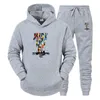 Designer Tracksuits Women Sweater och Winter New Casual Hooded Set High-kvalitet Letter Printing Trend Womens