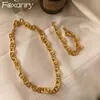 Cadeias Moda 925 Colar de suéter de carimbo para mulheres vintage France Gold Gold Luxury Jewelry Birthday Party Giftchains Chainschains Heal22