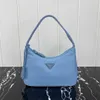 Hoge kwaliteit Hobo onderarmschoudertassen Mode Parachutestof Nylon Handtassen tote Luxe