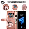 Lederen Glitter Cases voor Xiaomi Redmi Note 10 9 8 7 PRO 7A 8A Luxe Flip Stand Wallet Case MI 9 SE A3 Lite CC9 CC9E Telefoon Tas