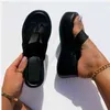 Sandales pour femmes 2022 Pantoufles compensées d'été Chaussures Tongs Femme Dames Dame Diapositives décontractées Ytmtloy Intérieur Zapatillas Mujer Y220412