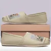 Пользовательские обувь Canvas Loafers Casual Sneaker Men Men Women Did Patter