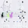 Beracky 6 Styles Glass Water Bongs Heady Beaker Hookahs Dab Oil Rigs Water Pipes Recycler Bong For Smoking