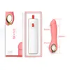 Leten Telescopic Vibrator Female Masturbation G Spot Vibrating Stick Electromagnetic Pulse Vaginal sexy Toys For Woman