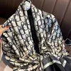 NYX5 2021 summer silk scarf women's thin lengthened imitation shawl long warm decoration sunscreen beach towel