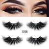 100 Real Mink Eyelashes 25MM 3D Makeup lash Soft Natural Long Make Up Thick Dramatic Fake Eyelash Extension Beauty Tools 15 Styles Lashes Reusable