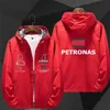 F1 Racing Jacket Autumn/Winter Team Waterproof Sweatshirt Samma stil anpassad