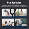 Mini Microphone Wireless Lavalier Microphone Portable Audio Video Recording Mini Mic för iPhone Android Live Broadcast Gaming Teaching K9