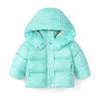 Kurtki mody dla dzieci strój zimowe ubrania grube plus aksamitne dzieci Kurtki dla chłopców płaszcz maluch dziewcząt kombinezon śniegu J220718