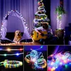 Strings Tube Light 8 Modes Solar Powered String Rope Lights Waterproof For Garden Patio Fence Balcony Yard Tree Decoration LightingLED LED