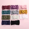 Acessórios de cabelo para bebês, crianças, rosquinhas, turbante, bandana, envoltório, elástico, macio, torcido, acessórios para a cabeça