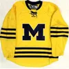 CEUF Custom Michigan Wolverines 13 Zach Werenski Współpracownik Hockey zszyty koszulki 7 Nick Blankenburg 14 Josh Norris 74 Nicholas Boka