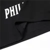 디자이너 남성 PP 두개골 다이아몬드 T 셔츠 짧은 슬리브 브랜드 스프링 및 여름 높이 O- 넥 품질 두개골 TEES Phillip Plain P88 #280