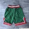 2021 Just Don Team Basketball Shorts Men Yin Yang Version Chinese Wear Sport Pant With Pocket Zipper Sweatpants