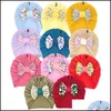 Caps Hats Accesorios para niños Niños de bebé Maternidad Baby Baby Flower Floral Impresión Boqueo de la cabeza